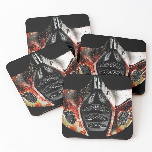 Item preview, mask fire for the kombat designed and sold by cat poe.