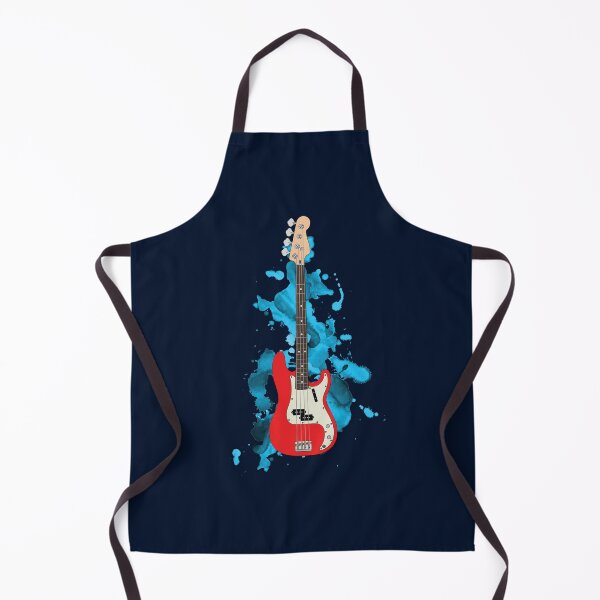 Item preview, P-style Bass Guitar Fiesta Red Color designed and sold by nightsworthy.