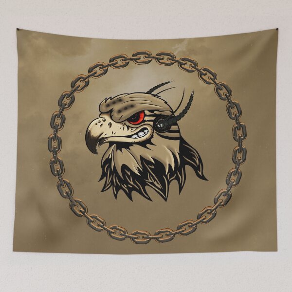 Item preview, Funny angry steampunk eagle designed and sold by nicky2342.