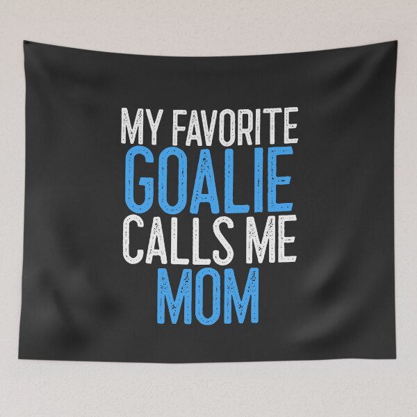 Aperçu de l'œuvre Mon gardien préféré m'appelle cadeau de hockey sur gazon maman créée et vendue par EricJP.