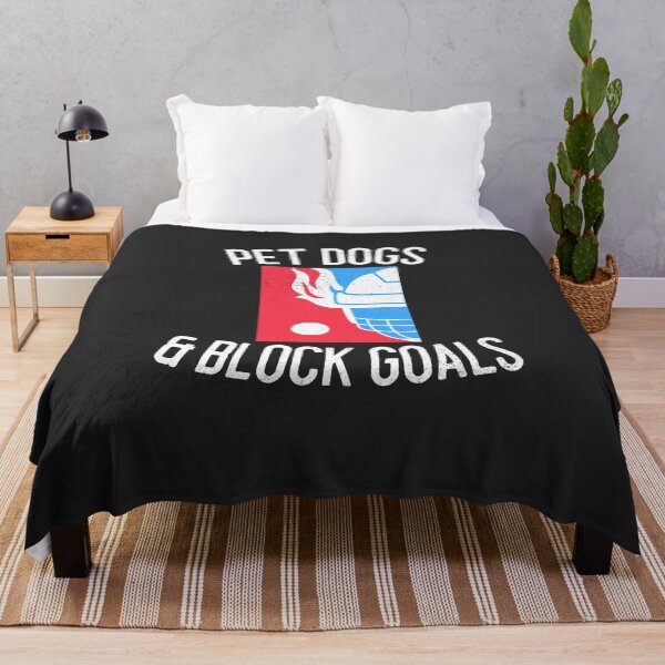 Item preview, Pet Dogs & Block Goals Field Hockey Gift designed and sold by EricJP.
