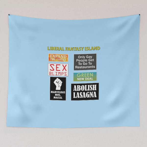 Item preview, Liberal Fantasy Island designed and sold by walepave.