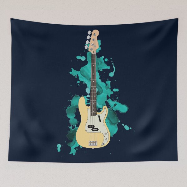 Item preview, P-style Bass Guitar Butterscotch Color designed and sold by nightsworthy.