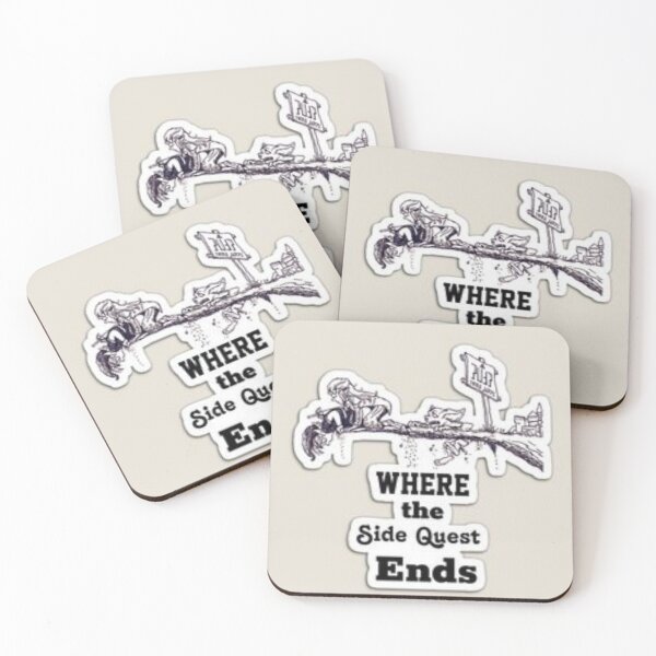 Item preview, Where The Side Quest Ends designed and sold by Joseph Mizovic.