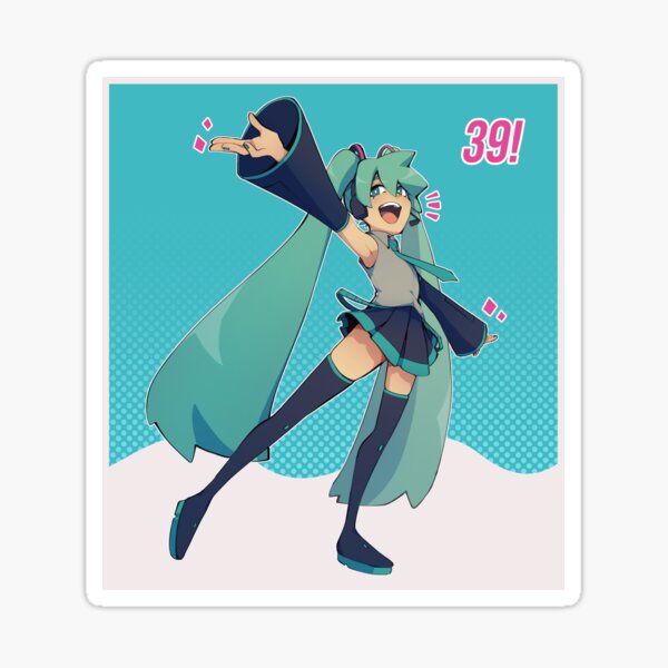 Miku 39! Sticker