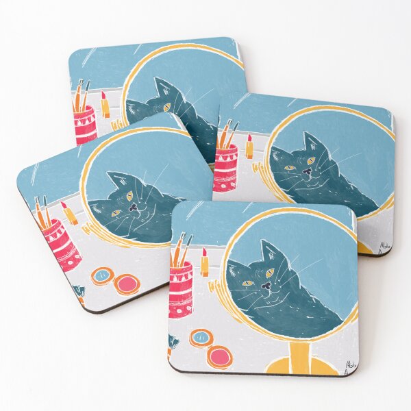 Item preview, my blue cat designed and sold by Abby Aguilar.