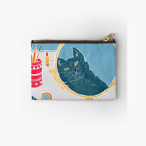 Item preview, my blue cat designed and sold by Abby Aguilar.