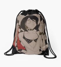 Creepy Text Message Drawstring Bag