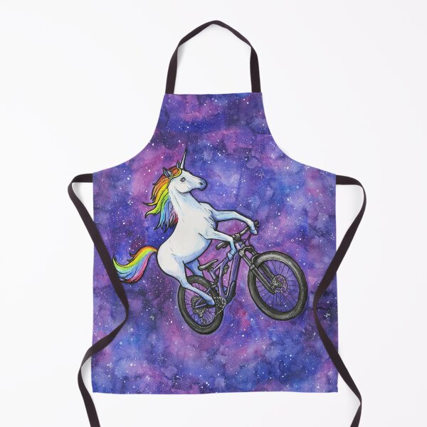 Item preview, Unicorn on Bike in Space designed and sold by Olga Shvartsur.