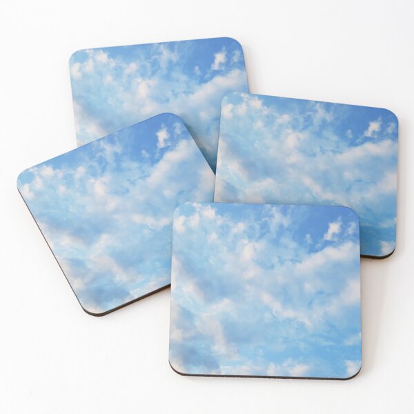 Item preview, Beautiful Blue Skies, White Fluffy Clouds, Summer Sky designed and sold by 10pmCreations.