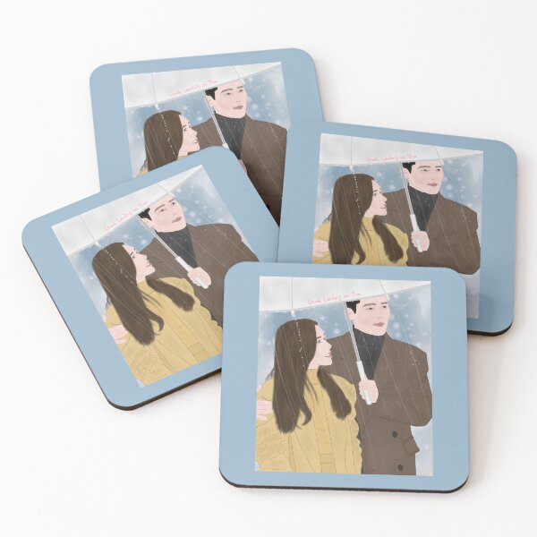 Item preview, Crash Landing On You Riri Couple Sticker designed and sold by cinxart.