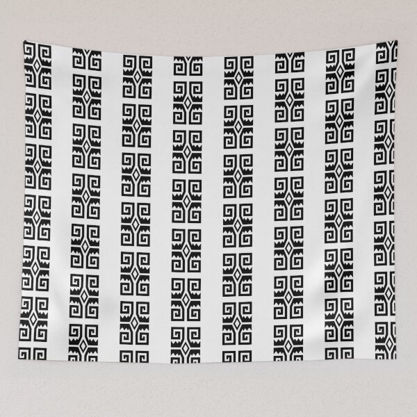 Item preview, Aztec Tribal Pattern designed and sold by boneytoes.