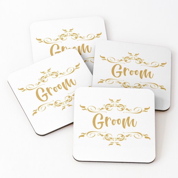Item preview, wedding party -Groom in gold designed and sold by sandpiperstudio.