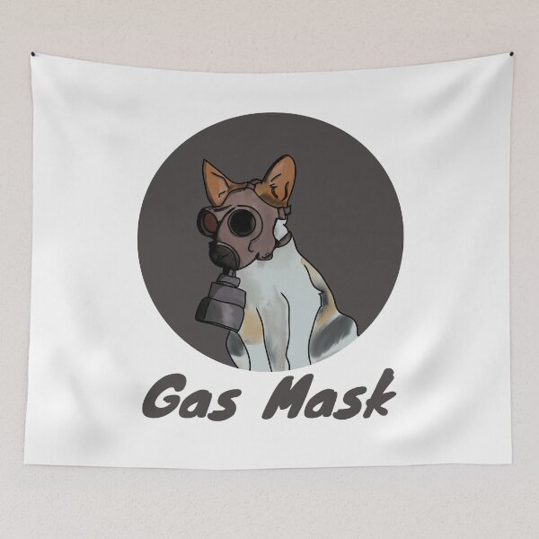 Item preview, Gasmask designed and sold by gerafuckinnoise.