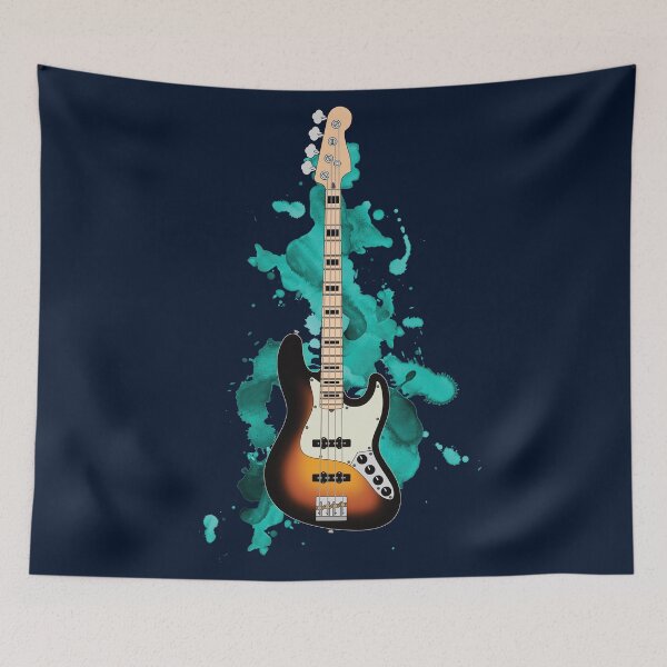 Item preview, J-style Bass Guitar Sunburst Color designed and sold by nightsworthy.