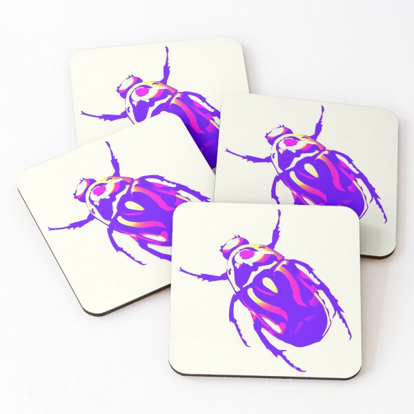Item preview, Beetle Scarab - Iridescent, Holographic Original Design designed and sold by marina ralston.