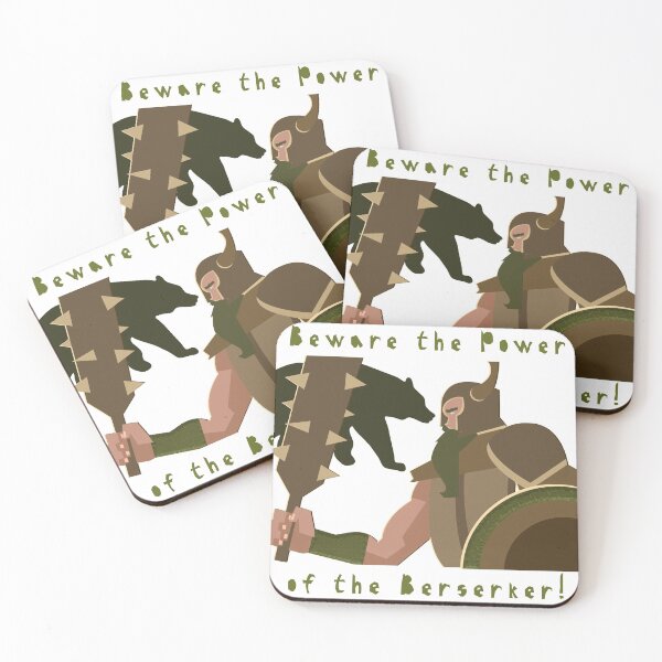 Item preview, Beware the Power of the Viking Berserker designed and sold by MacksMerch.