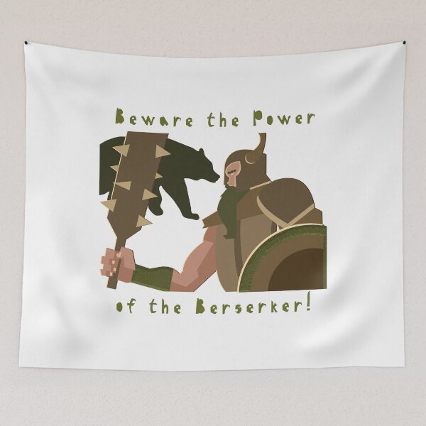 Item preview, Beware the Power of the Viking Berserker designed and sold by MacksMerch.
