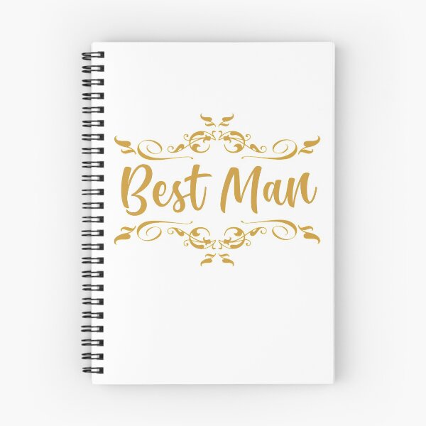 Item preview, wedding party -best man in gold designed and sold by sandpiperstudio.