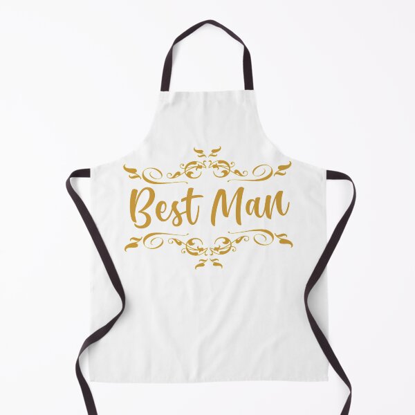 Item preview, wedding party -best man in gold designed and sold by sandpiperstudio.