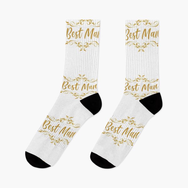 Item preview, wedding party -best man in gold designed and sold by sandpiperstudio.