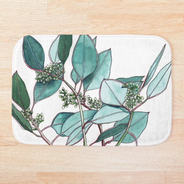 Item preview, Hojas de goma de eucalipto verde australiano designed and sold by blueidesign.