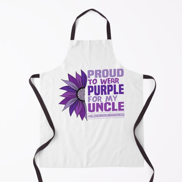 Item preview, Proud To Wear Purple For My Uncle Alzheimer’s Awareness designed and sold by Dan66.