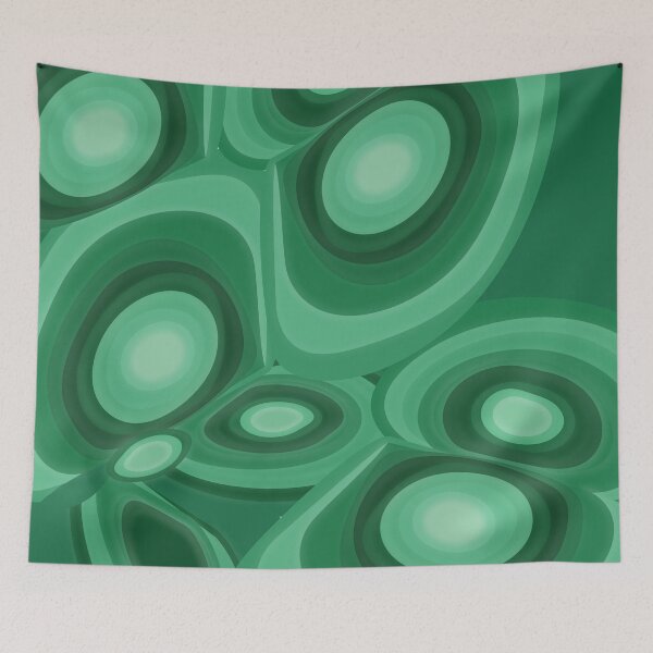 Item preview, Hand Drawn Natural Green Malachite designed and sold by Alice-Mills.