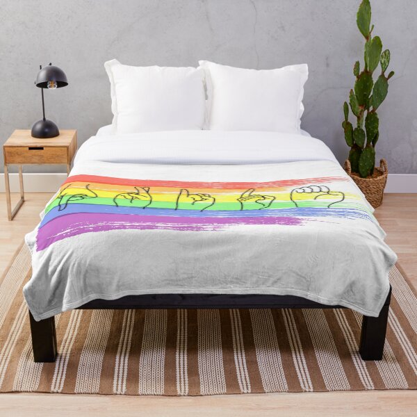 Item preview, ASL Pride Flag designed and sold by PreferedDesign.