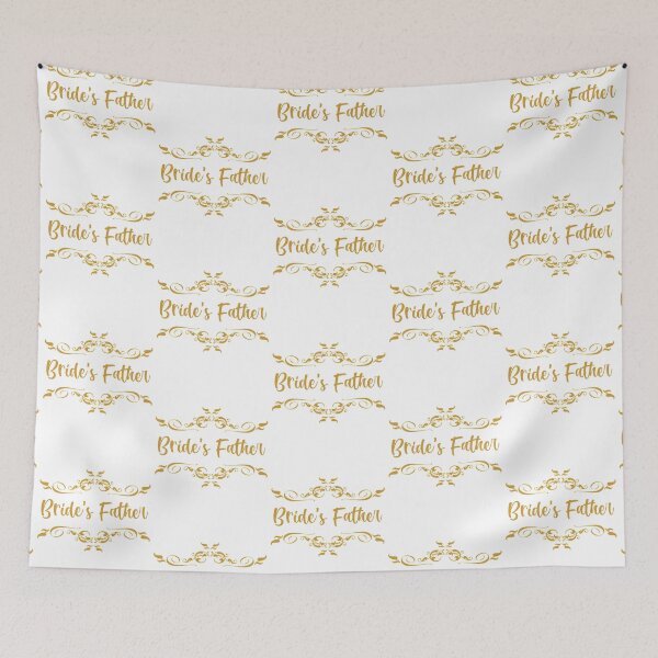 Item preview, wedding party - father of the bride in gold designed and sold by sandpiperstudio.