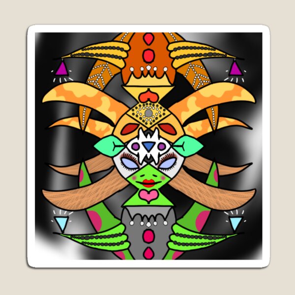 Item preview, Abstract Alien Queen  designed and sold by DrawerofStuff.