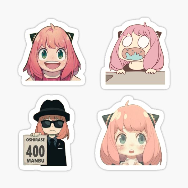 [ SALE ] SPY X FAMILY Anya Pack a Sticker