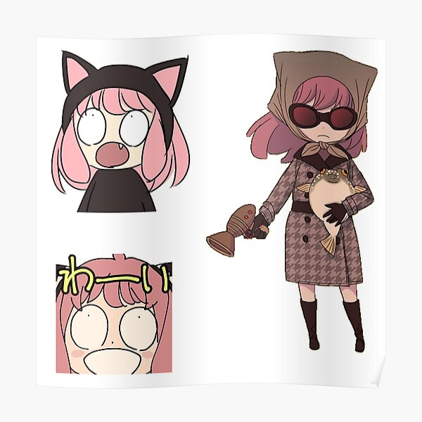 Spy Family Anya Posters | Redbubble