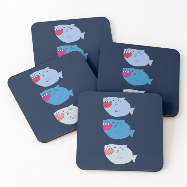 Item preview, shark triple designed and sold by Veki5.