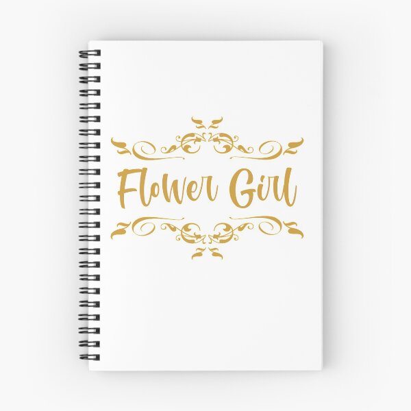 Item preview, wedding party - Flower Girl in gold designed and sold by sandpiperstudio.