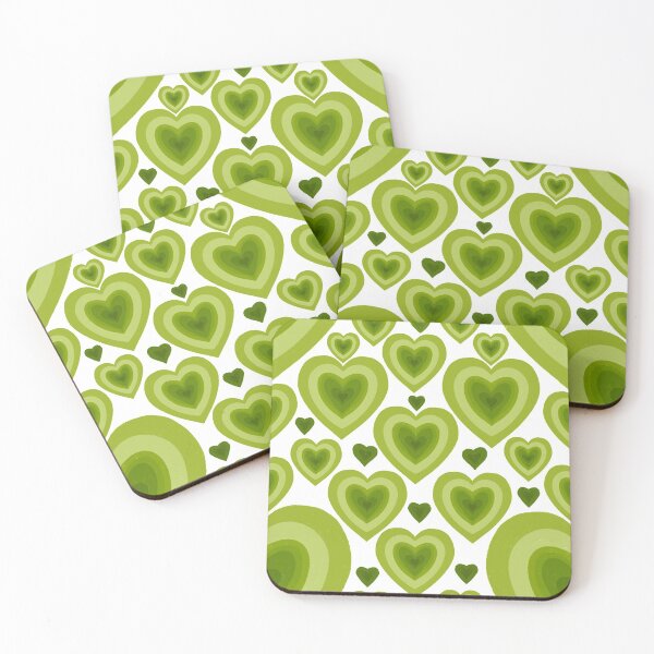 Item preview, Big Green Hearts designed and sold by Squarebird.