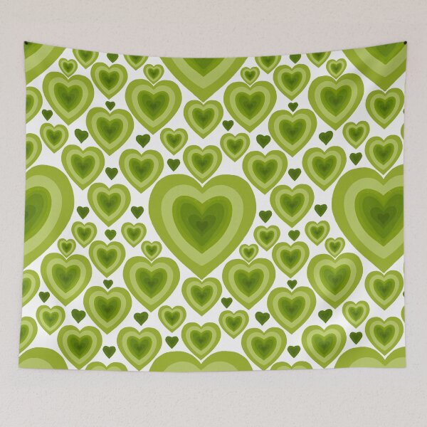 Item preview, Big Green Hearts designed and sold by Squarebird.