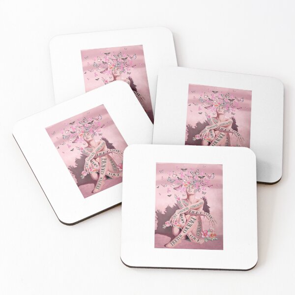 Item preview, Breast Cancer I Am Enough Kind Enough Smart Enough Beautiful Enough Good Enough Strong Enough Poster designed and sold by GeorgeMartin-02.