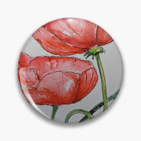 Item preview, Poppies designed and sold by HareandSnail.