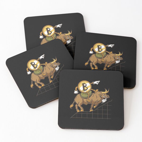 Item preview, Bitcoin bull designed and sold by DerSenat.