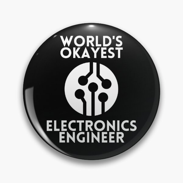 Item preview, World's Okayest Electronics Engineer designed and sold by ladylaughprints.