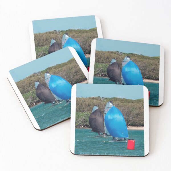 Item preview, Colourful Sails and Red Buoy designed and sold by BeingTherePix.