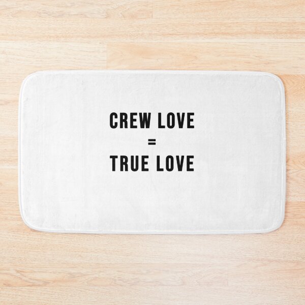 Item preview, Crew love is true love designed and sold by TopsellerShirts.