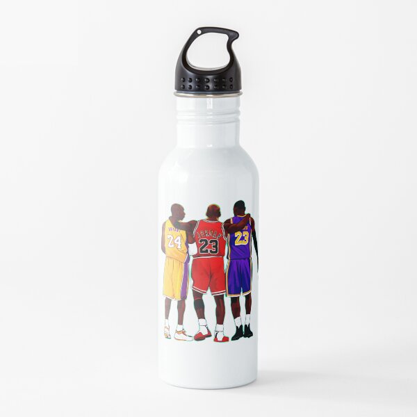 MJ, KB, LJ The Legends Water Bottle