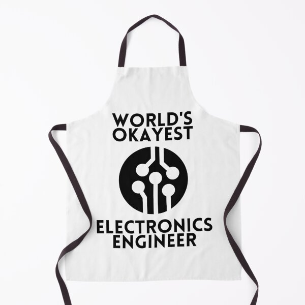 Item preview, World's Okayest Electronics Engineer designed and sold by ladylaughprints.