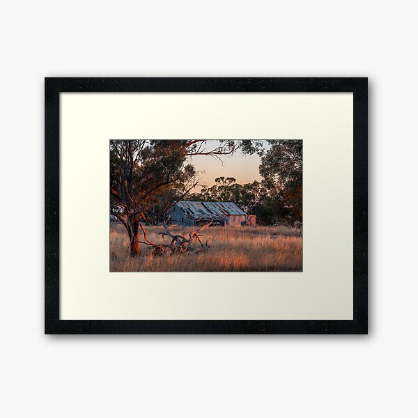 Item preview, Old shed at sunrise designed and sold by iansmissenphoto.