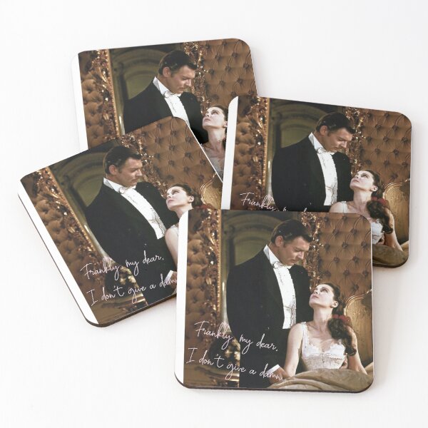 Item preview, Gone with the wind movie iconic quote  designed and sold by prettyfemme.