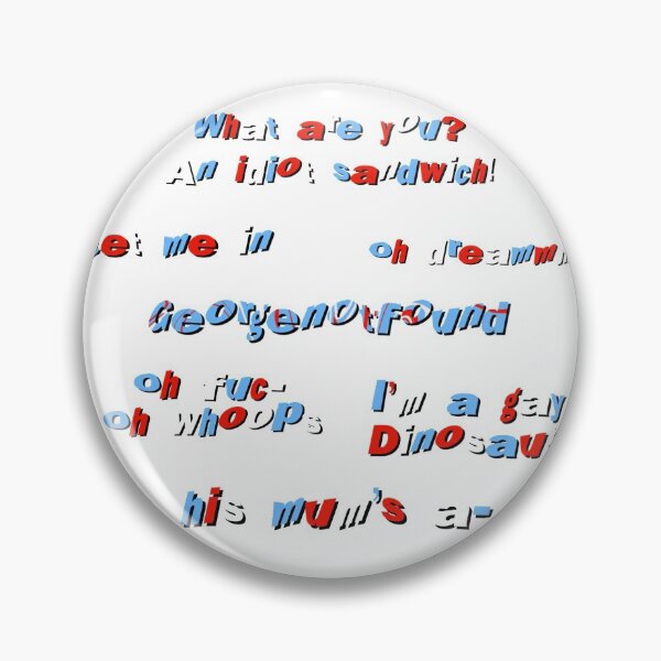 Item preview, georgenotfound quote sticker pack designed and sold by sarah <3.