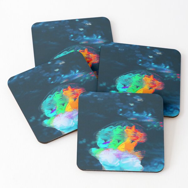 Item preview, Trippy Psychedelic Japanese Girl Glitch Art designed and sold by glitchhub.