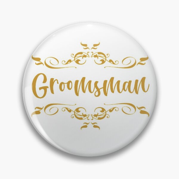 Item preview, wedding party- groomsman in gold designed and sold by sandpiperstudio.
